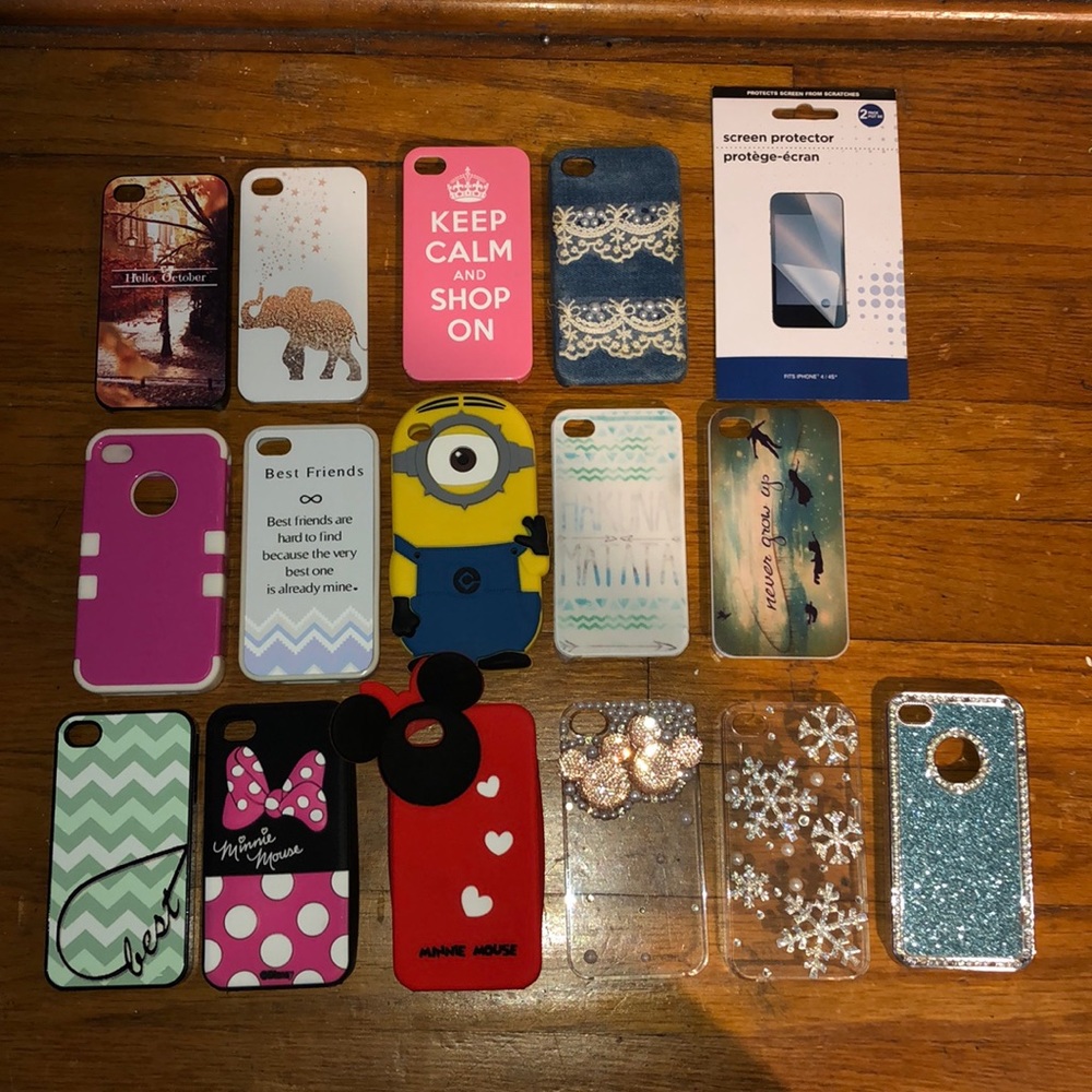 iPhone 4/4s cases & screen protectors